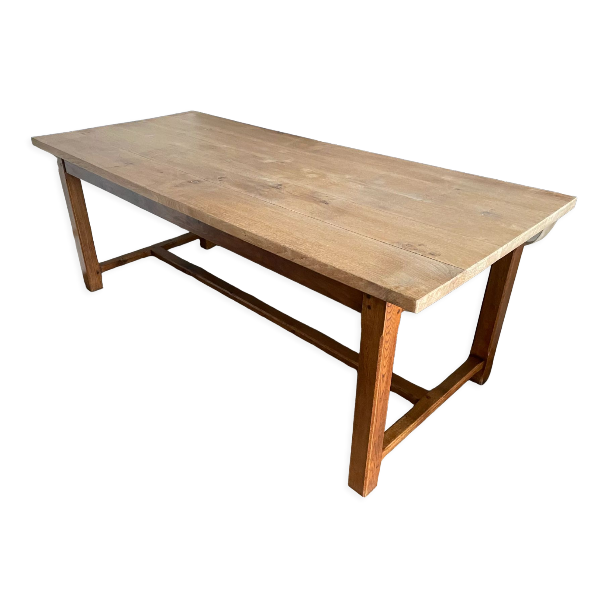 Oak farmhouse table