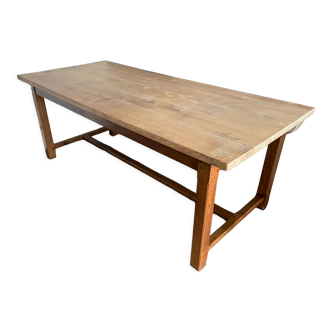 Oak farmhouse table