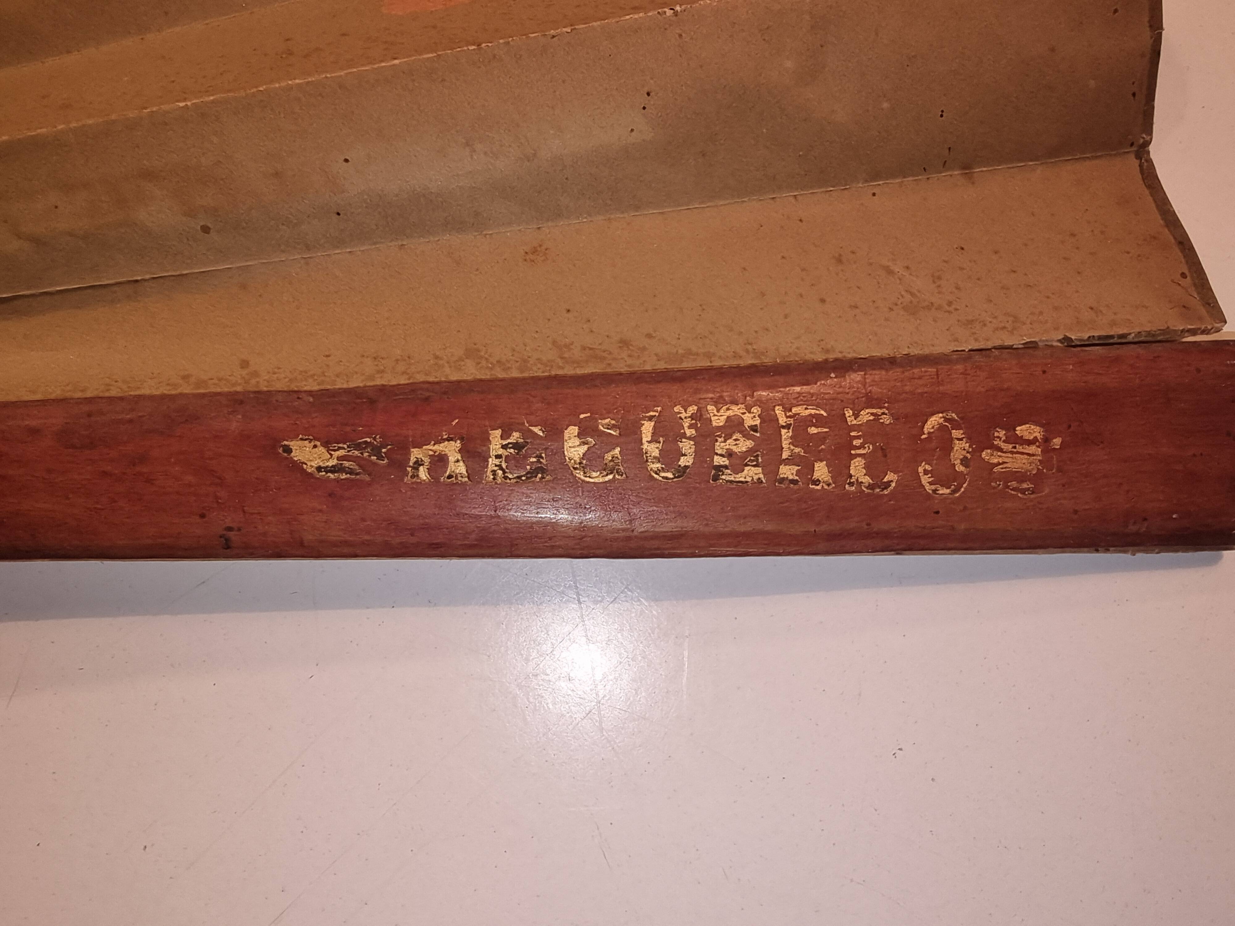 Eventail Espagnol ancien