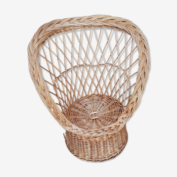 Wicker child chair