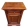 Nightstand, accent furniture in solid wood with drawer and door, 1980.