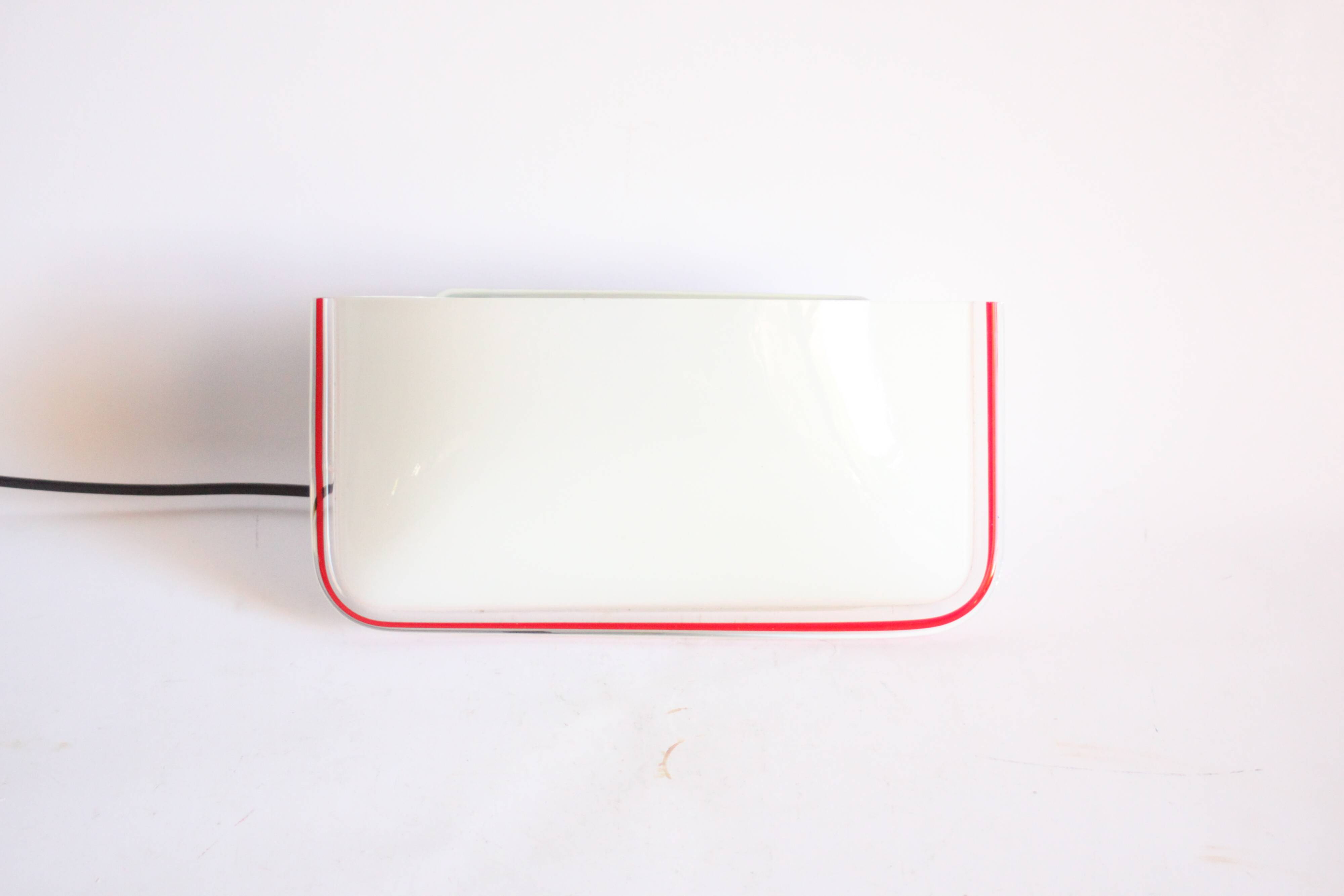 Murano Glass Wall Lamp Renato Toso, Leucos, Italy