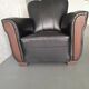 Fauteuil Club Art Déco milieu du siècle 20eme