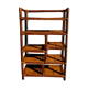 Bamboo and rattan shelf