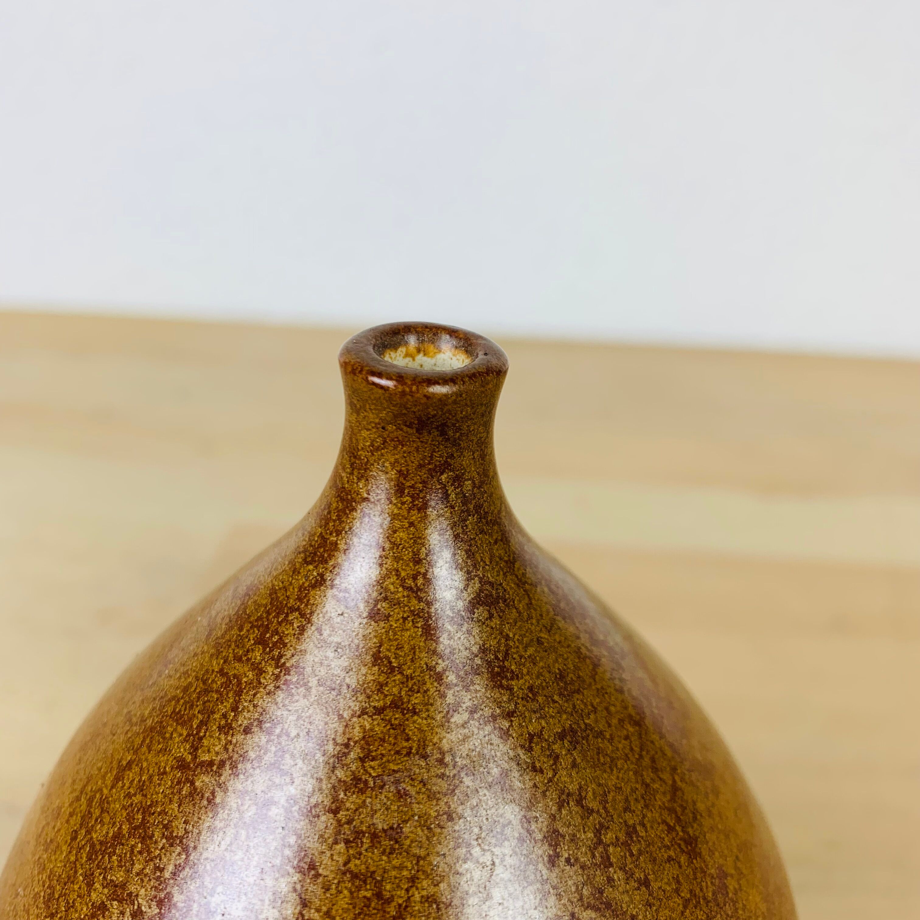 2 Scandinavian ceramic vases 60s