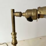 Old 50s "shell" desk lamp, vintage lighting