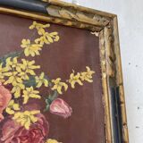 Oil painting flowers 1900