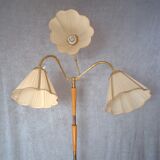 Vintage 3-armed floorlamp, 1940's