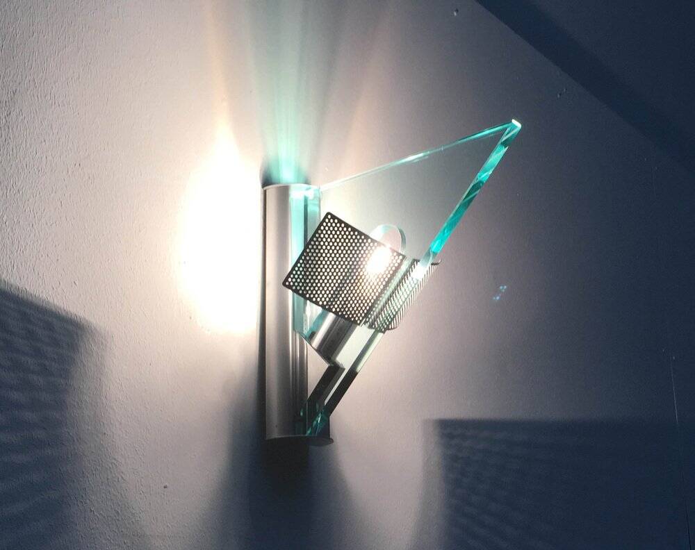Vintage Italian Postmodern Icaro Sconce by Carlo Forcolini for Artemide, 1980s