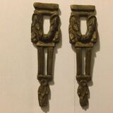 Set of bronze furniture fittings