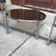 Mid-Century Chrome Tubular Coffee Table, 1960s