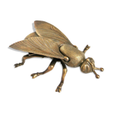Fly ashtray brass 70s