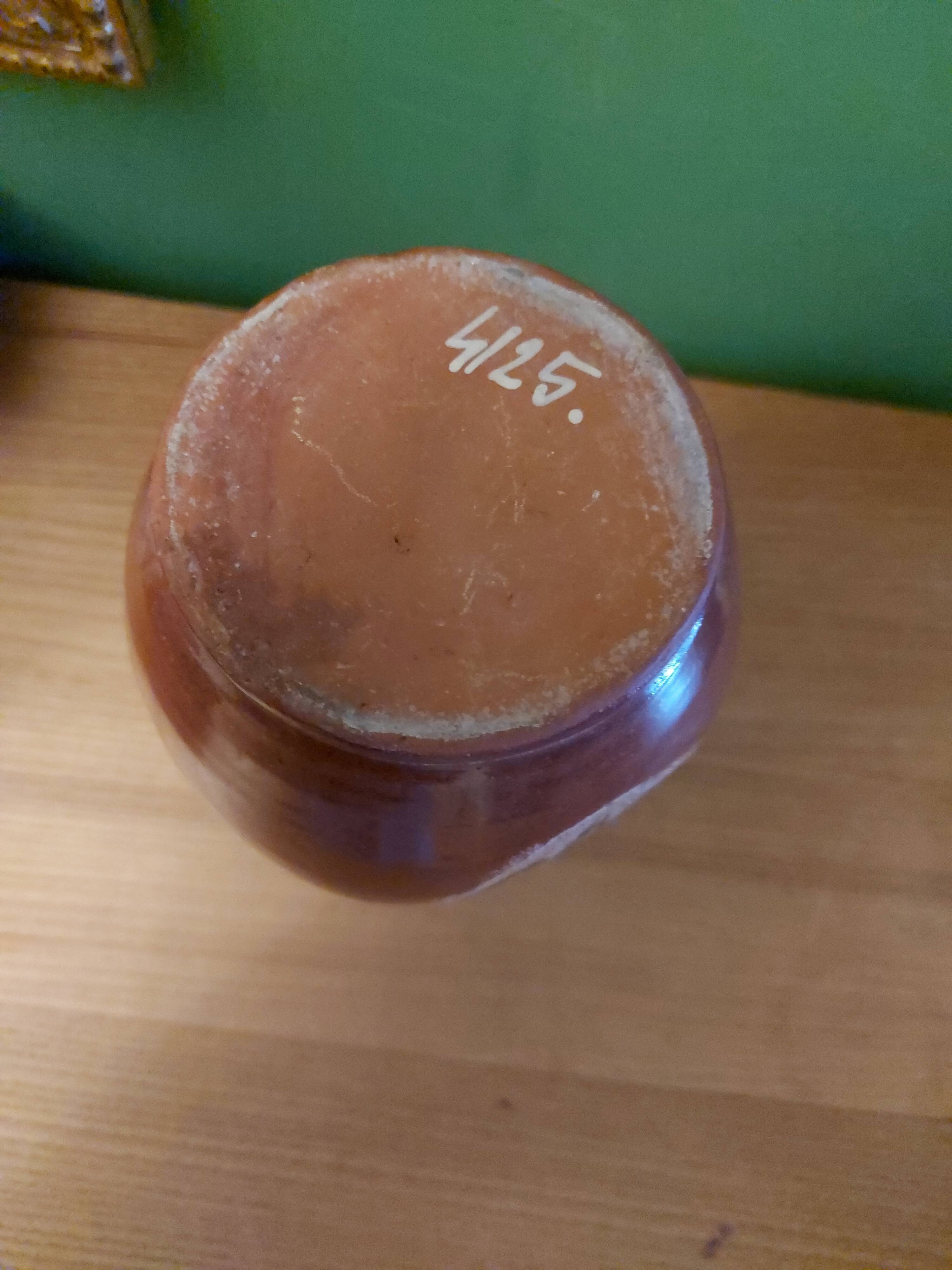 Terracotta vase 50s, 60'S