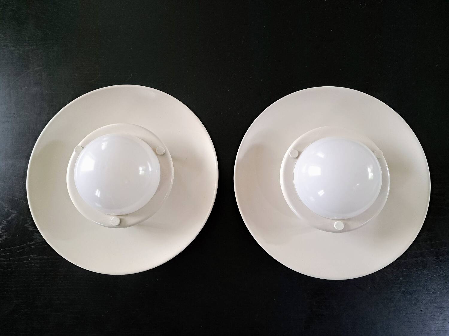 Pair of B. Gantzel ceiling lights for Ikea