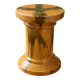 Southern France stool in glazed ceramic