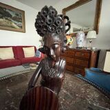Statue en bois d'ebene