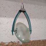 Lustre en verre années 70