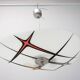 Mid century space age pendant, 1960´s, Czechoslovakia