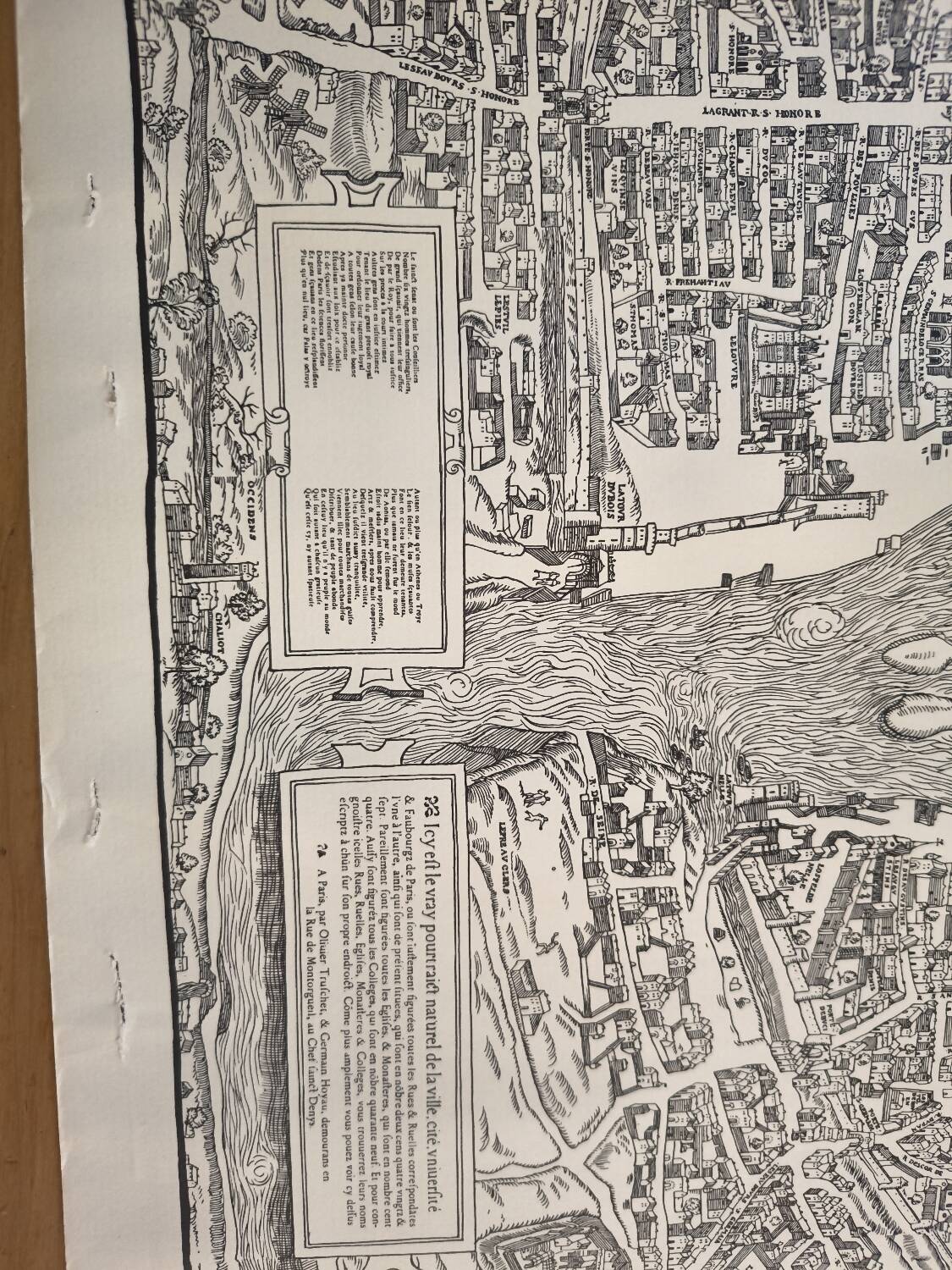 Vielle Carte de Paris