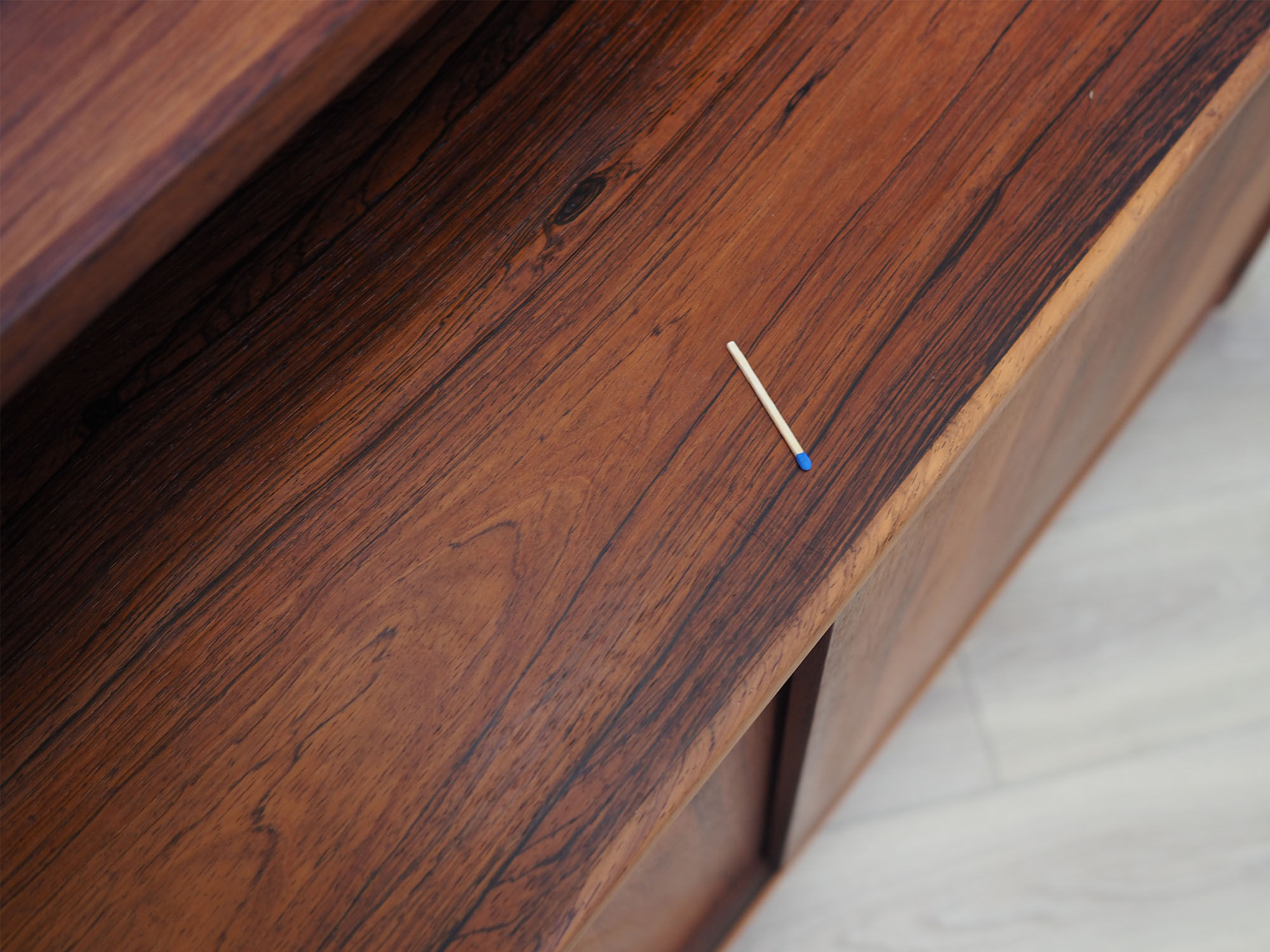 Bibliothèque en palissandre, design danois, années 1960, fabriquée par Farsø Møbelfabrik