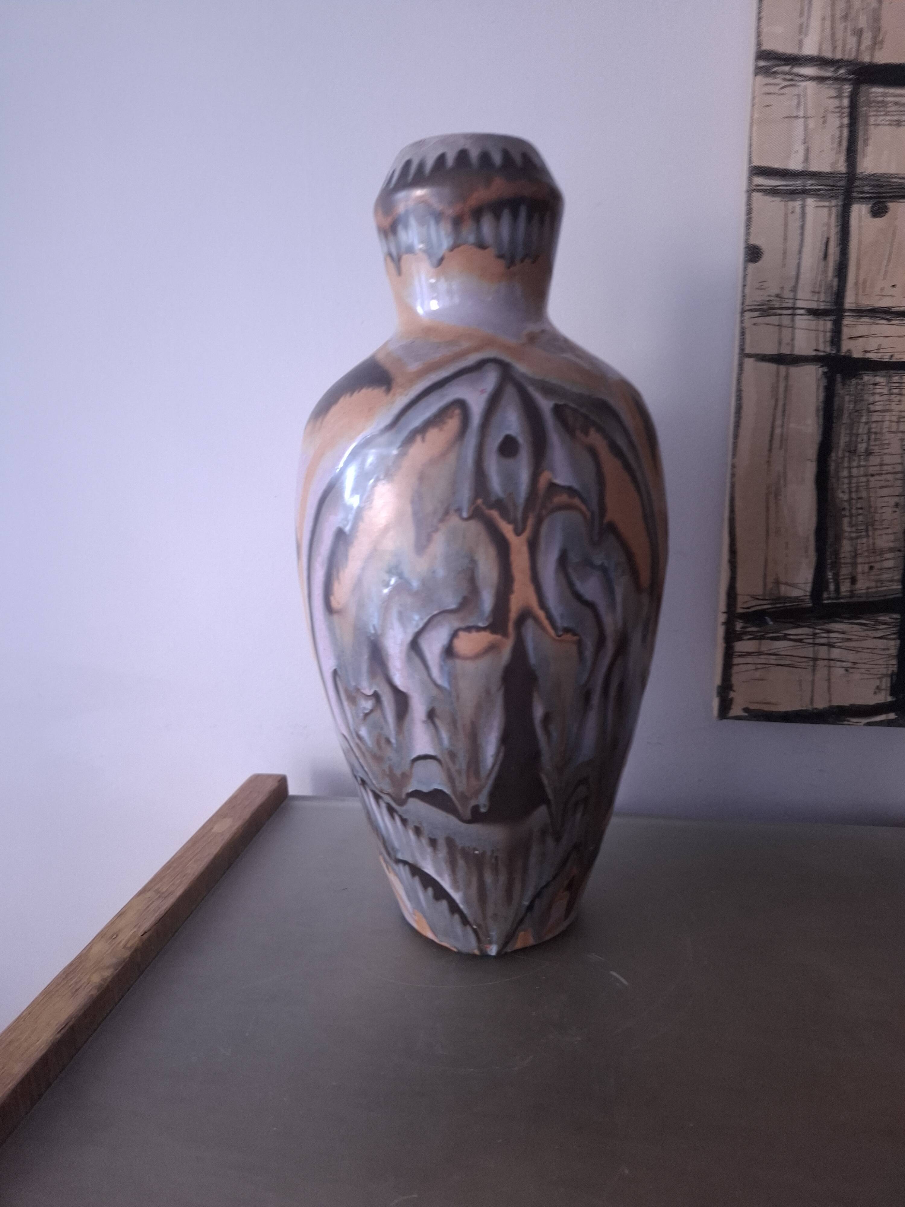 50's ceramic vase