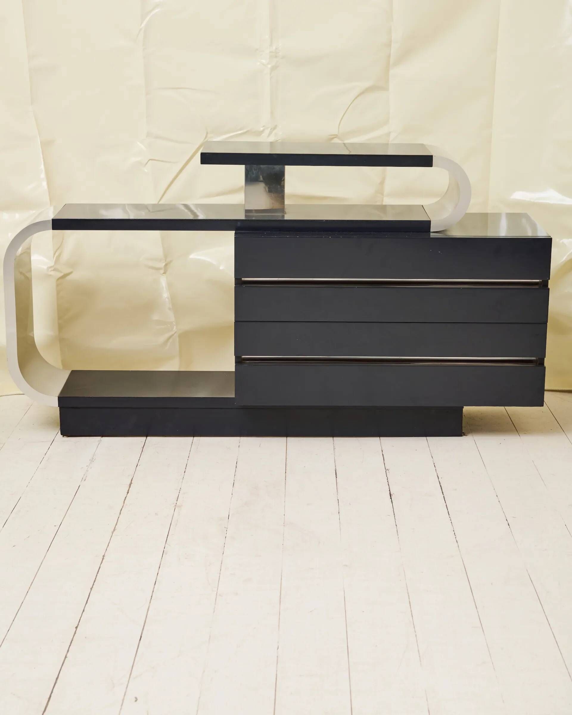 Asymmetrical enfilade, Pierre Cardin, 1970s