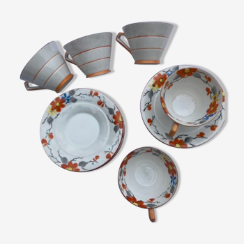 Tasses en porcelaine japonaise Chikaramachi