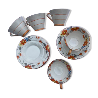 Tasses en porcelaine japonaise Chikaramachi