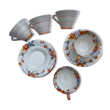 Tasses en porcelaine japonaise Chikaramachi