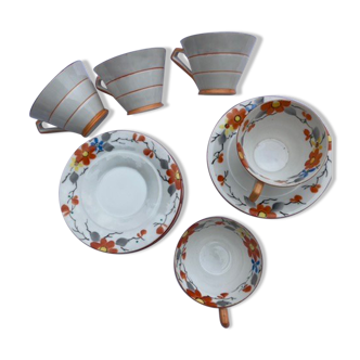 Chikaramachi Japanese porcelain cups