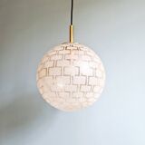 Space Age glass pendant light, 1970s