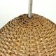 Vintage rattan ceiling light, Czechoslovakia 1960s