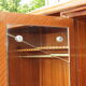 Mahogany wardrobe by Gaston Poisson art deco 1930