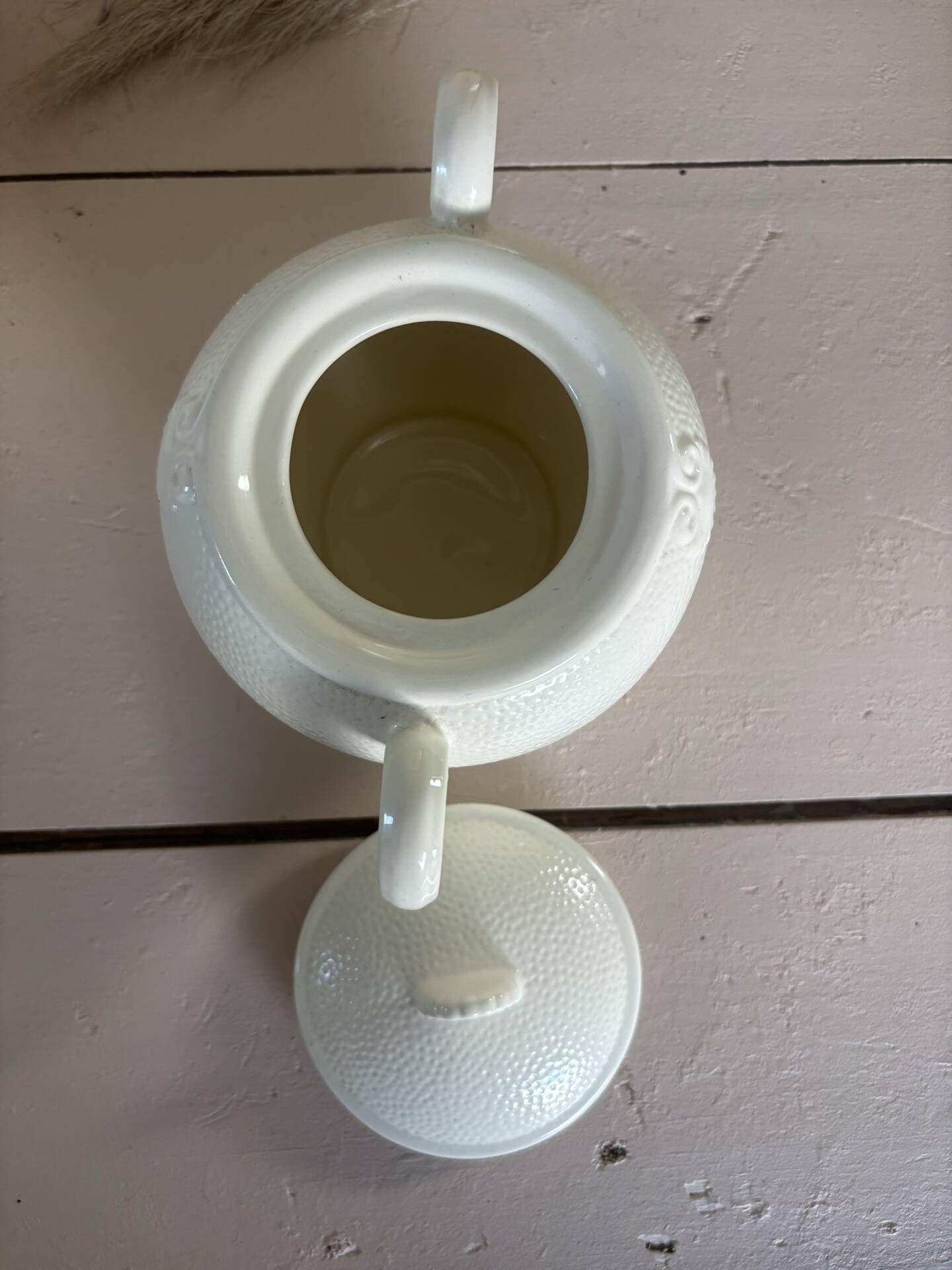 Ensemble théière sucrier pot à lait Geneviève Lethu Hortense 1991