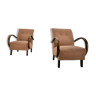 Bentwood Armchairs by Jindrich Halabala for UP Závody, 1950's