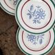 Dessert plates x6 - Gien, Amilly model
