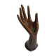 Old hand ceramic brown