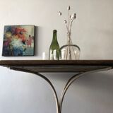 Old bistro table for garden