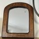 Brutalist Vaulted Solid Wood Mirror
