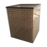 Planter in glass and caning