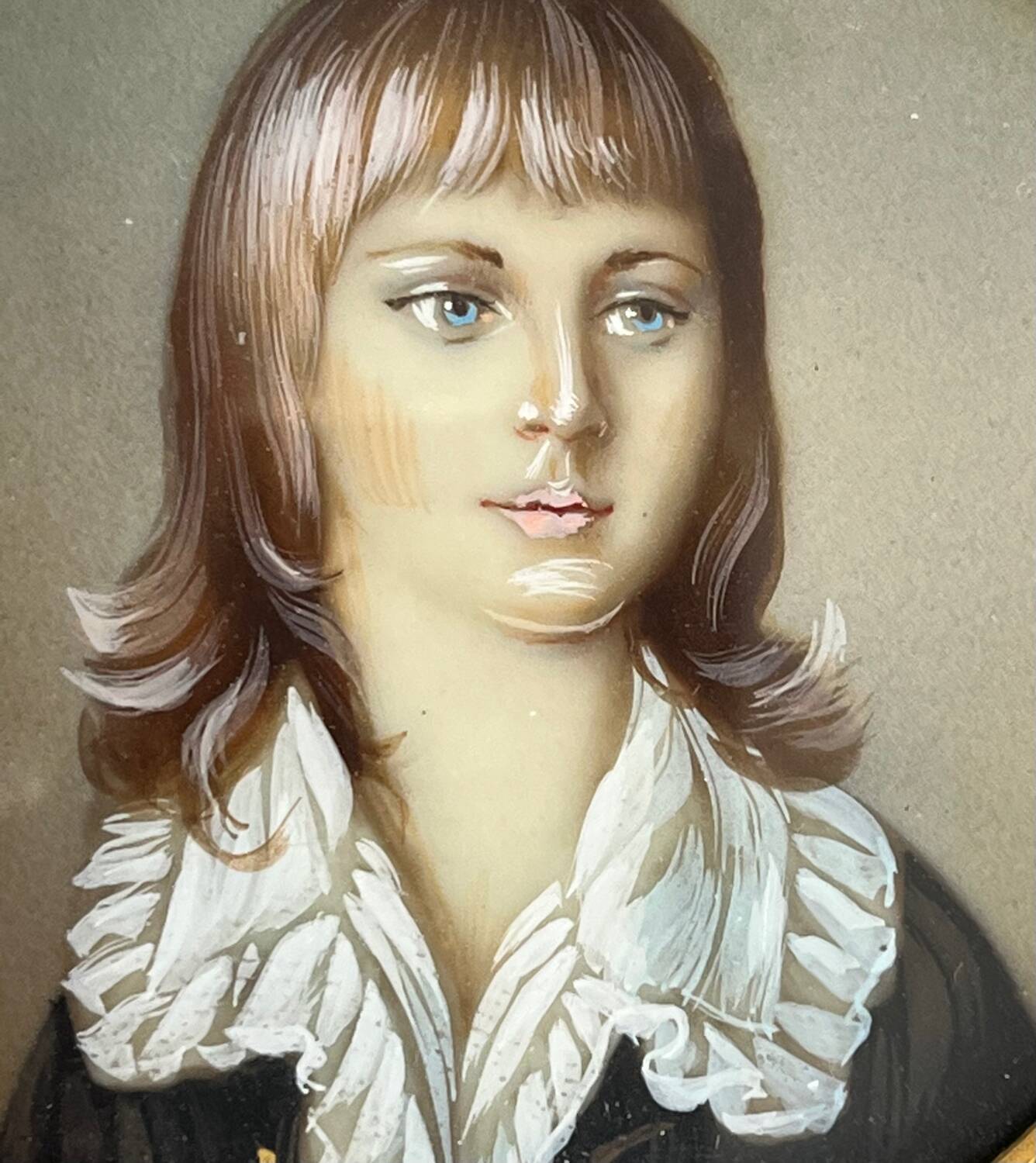 Miniature: portrait of a woman