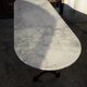 Table bistrot double ep art deco 1930 fonte marbre
