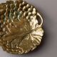 Vintage brass ashtray - cluster structure - Italy 1960s - metal art, timeless design - elegant table decoration, perfect gift idea