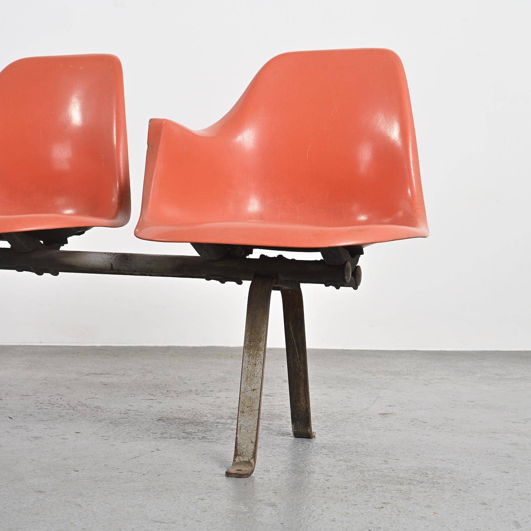 Bus station bench by Kiyonori Kikutake & Itsuko Hasegawa, Japan 1965