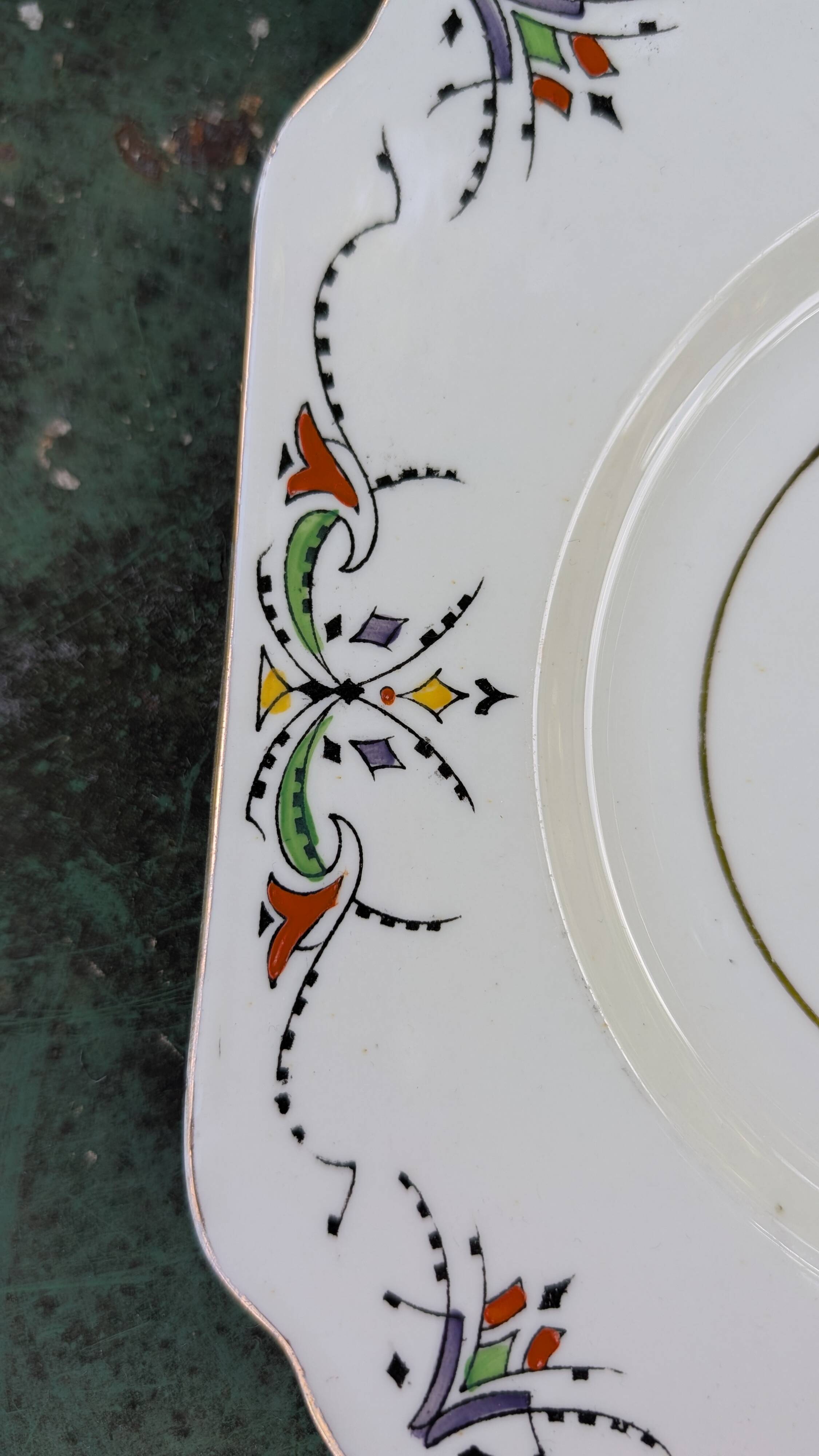 Paire de plats Art déco anglais Gladstone