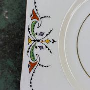 Pair of English Art Deco dishes Gladstone