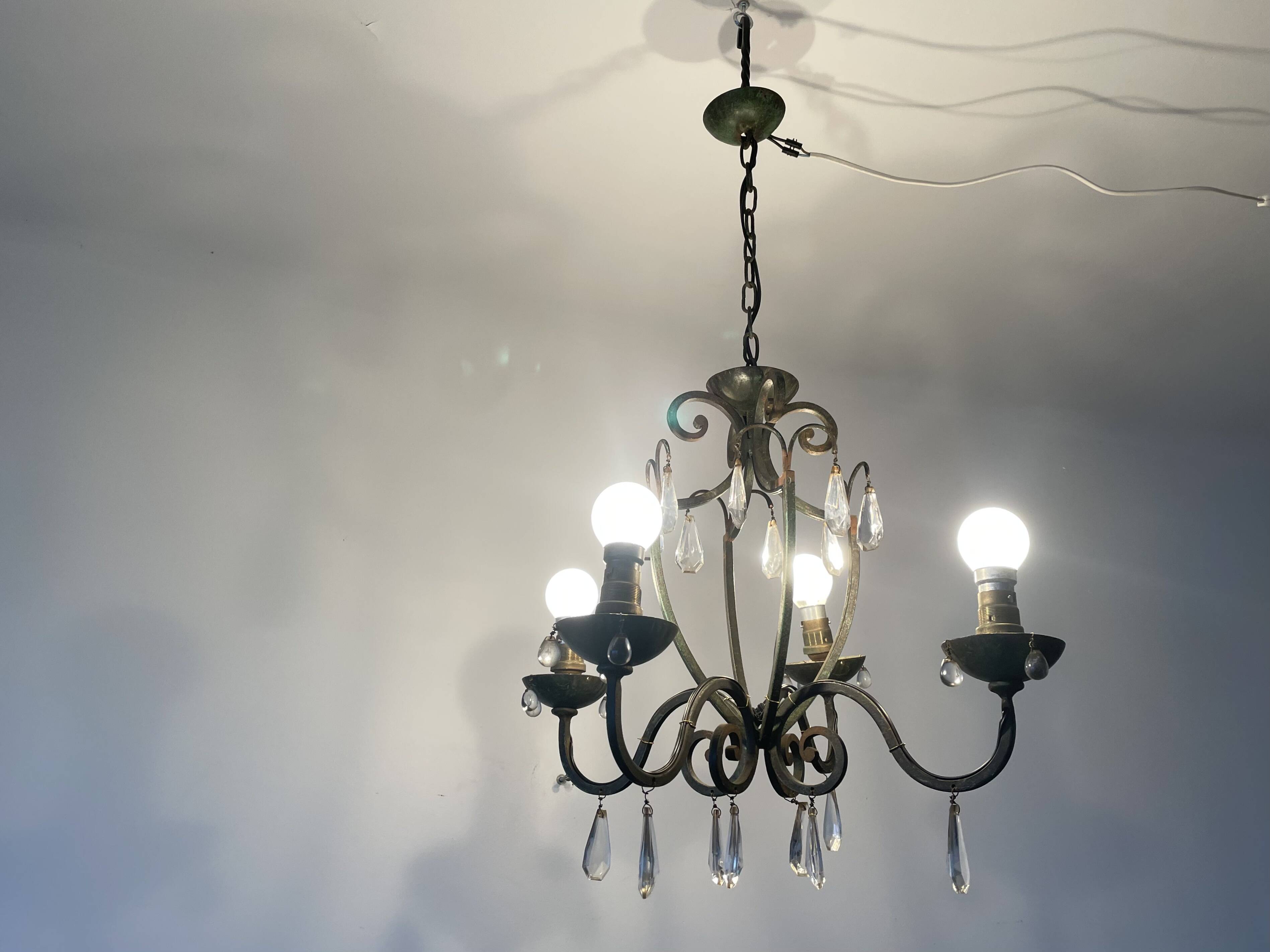 1930s butterfly chandelier