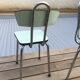 Série 4 chaises vintage formica