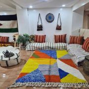 Colorful Berber rug size 150 x 250 cm