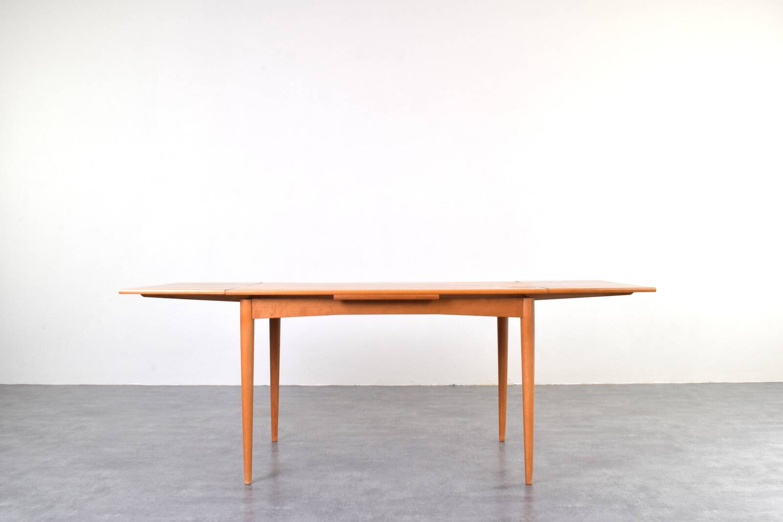 Mid-Century Danish Teak Extendable Dining Table, 1960s.